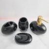🛀طقم إكسسوارات الحمام 4 قطع